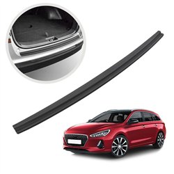 Rear bumper trim for Hyundai i30 Station Wagon III PDE 2017- PUR composite