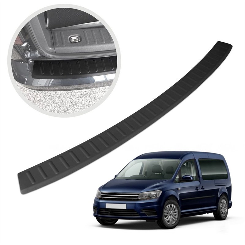 Rear bumper trim for Volkswagen VW Caddy IV SA DU 2015-2020 PUR composite