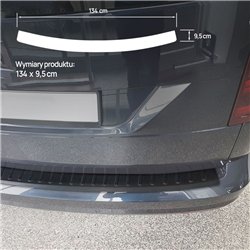Rear bumper trim for Volkswagen VW Caddy IV SA DU 2015-2020 PUR composite