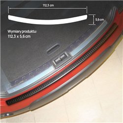 Rear bumper trim for Nissan Qashqai I J10 FLJJ10E 2007-2014 PUR composite
