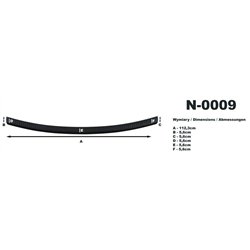 Rear bumper trim for Nissan Qashqai I J10 FLJJ10E 2007-2014 PUR composite