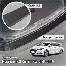 Rear bumper trim for Hyundai i40 Station Wagon I VF 2011-2019 PUR composit