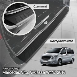 Listwa tylnego zderzaka Mercedes V-Klasa W447 2014- Kompozyt PURowy PU