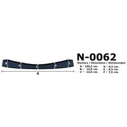 Listwa tylnego zderzaka Toyota Corolla Touring Sports Kombi XII E210 201