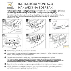 Listwa tylnego zderzaka Volkswagen VW Multivan T6 2015-2019 Kompozyt PUR