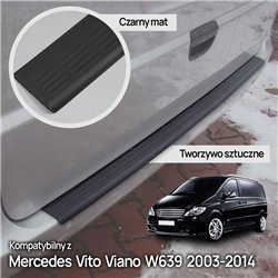 Listwa tylnego zderzaka Mercedes Viano W639 2003-2014 Kompozyt PURowy PU