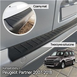 Listwa tylnego zderzaka Peugeot Partner II B9 X 2008-2018 Kompozyt PURow