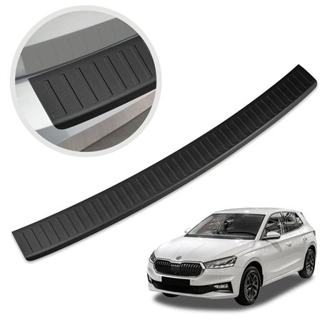 Listwa tylnego zderzaka Skoda Fabia Hatchback IV PJ 5D 2021- Kompozyt PU