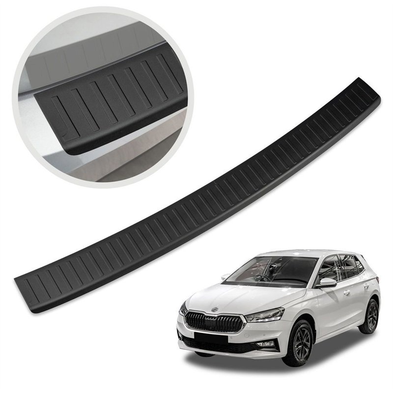 Listwa tylnego zderzaka Skoda Fabia Hatchback IV PJ 5D 2021- Kompozyt PU