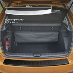Listwa tylnego zderzaka Skoda Fabia Hatchback IV PJ 5D 2021- Kompozyt PU