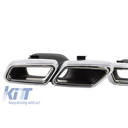 Complete Body Kit + Exhaust Tips Mercedes Benz W212 E-Class Facelift (2013-up) E63 AMG Design