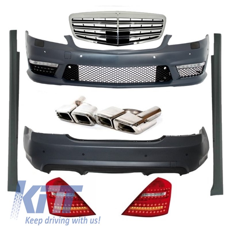 Complete Facelift AMG  Body Kit Mercedes Benz W221 S-Class (2005-2009)
