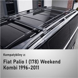 Bagażnik dachowy do Fiat Palio Weekend Kombi I 178 1996-2011 Al