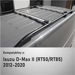 Bagażnik dachowy do Isuzu D-max II RT50/RT85 2012-2020 Aluminiu