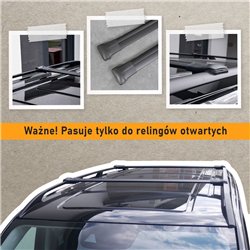 Bagażnik dachowy do Jeep Liberty I (KJ) 2001-2007 | Elegance V1