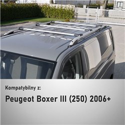 Bagażnik dachowy do Peugeot Boxer II (Y/H) 2006- | Elegance V1