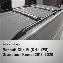 Bagażnik dachowy Renault Clio Grandtour Kombi IV KH X98 2013-2020 Elegan