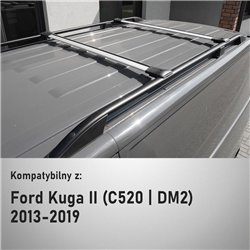 Bagażnik dachowy do Ford Kuga II C520 DM2 2013-2019 Elegance V1