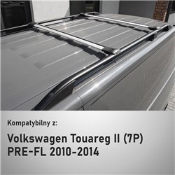 Bagażnik dachowy Volkswagen VW Touareg II 7P PRE-FL 2010-2014 Elegance V