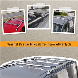 Bagażnik dachowy do Citroen Jumper II (250) 2006- | Elegance V1