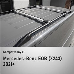 Bagażnik dachowy do Mercedes EQB (X243) 2021- | Elegance V1
