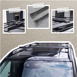 Roof rack for Ford E-Transit Custom I V710 2023- Elegance V1 Aluminum