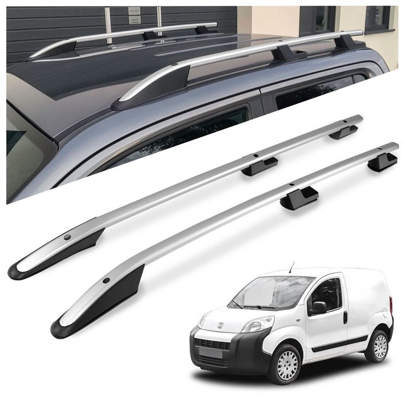 Relingi dachowe Fiat Fiorino III 225 2008-2018 Aluminium plastik