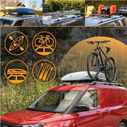 Roof rails for Ford Transit Custom I V362 FY/FZ/F3 L2 LWB 2012-2023 Sport