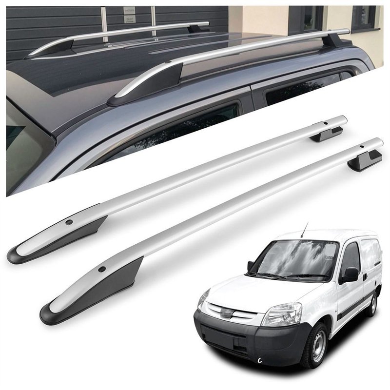 Relingi dachowe Peugeot Partner I M49/M59 1996-2008 Aluminium plas