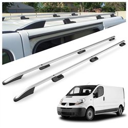 Relingi dachowe Renault Trafic II FL/JL L2 LWB 2001-2014 Aluminium
