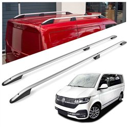 Roof rails for Volkswagen VW Multivan T6.1 L2 LWB 2019-2022 Elegance Alumi