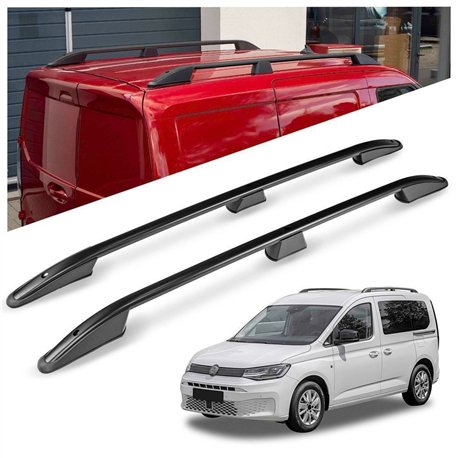Roof rails for Volkswagen VW Caddy SB SK L1 SWB 2020- Elegance Aluminum Pl