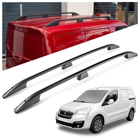Relingi dachowe Peugeot Partner II B9 X L1 L2 2008-2018 Alumini