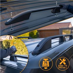 Relingi dachowe Land Rover Range Sport I L320 LS 2005-2013 Alum