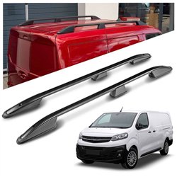 Roof rails for Opel Vivaro C L1 S 2019-2022 Elegance Aluminum Plastic