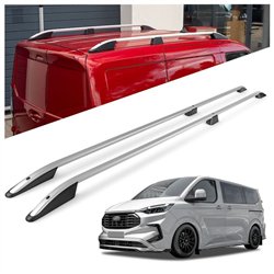 Roof rails for Ford Tourneo Custom II V710 L2 LWB 2023- Elegance Aluminum