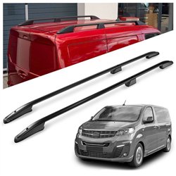 Roof rails for Opel Zafira Life I V L2 M 2019- Elegance Aluminum Plastic