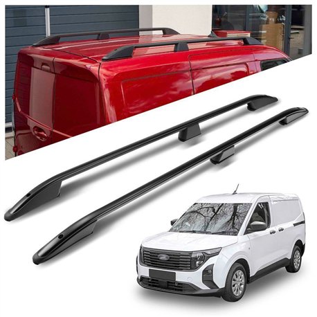 Roof rails for Ford Transit Courier II V769 2023- Elegance Aluminum Plasti