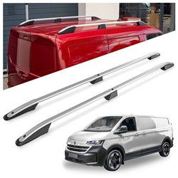 Roof rails for Volkswagen VW Transporter T7 L1 SWB 2025- Elegance Aluminum