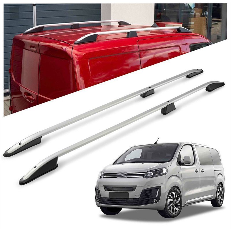 Relingi dachowe Citroen Spacetourer I V L3 XL 2016- Aluminium p