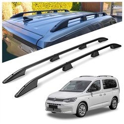Roof rails for Volkswagen VW Caddy SB SK L2 Maxi 2020- Elegance Aluminum P