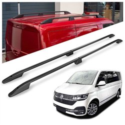 Roof rails for Volkswagen VW Multivan T6.1 L2 LWB 2019-2022 Elegance Alumi