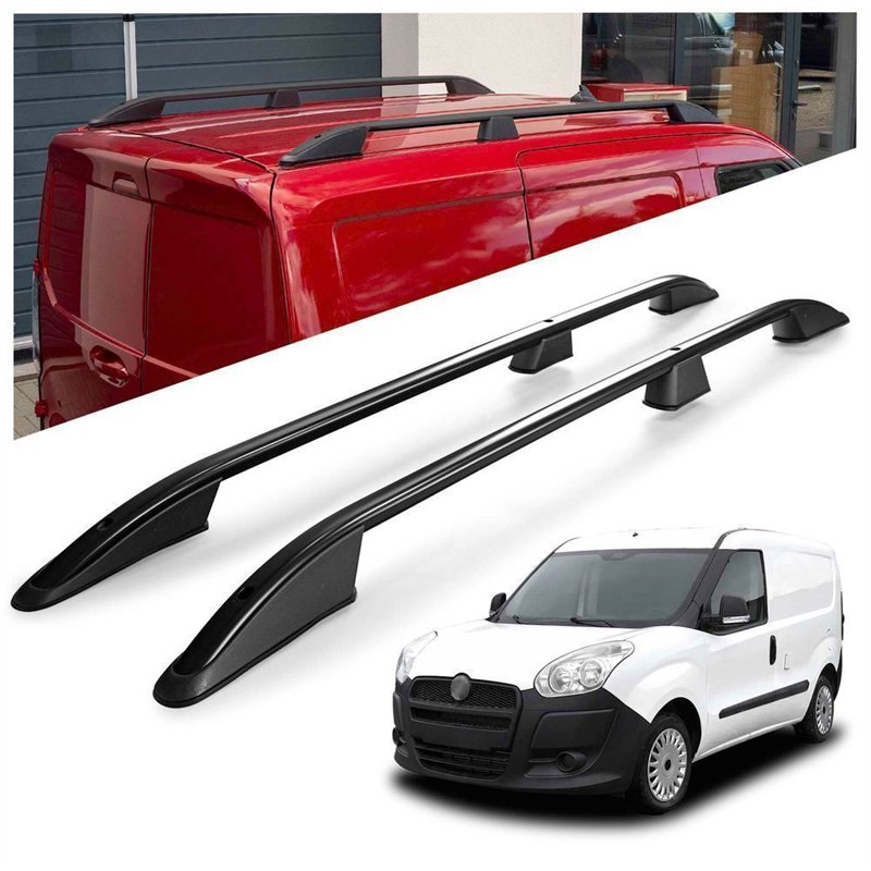 Relingi dachowe Fiat Doblo II 263 H1 L1 SWB 2010-2022 Aluminium