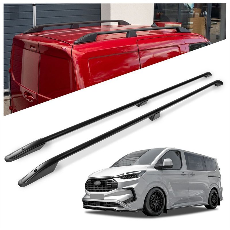 Roof rails for Ford Tourneo Custom II V710 L2 LWB 2023- Elegance Aluminum