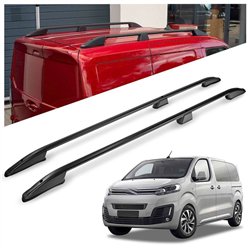 Roof rails for Citroen Spacetourer I V L3 XL 2016- Elegance Aluminum Plast