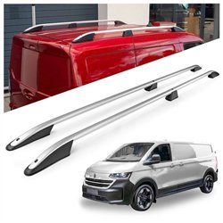 Roof rails for Volkswagen VW Transporter T7 L2 LWB 2025- Elegance Aluminum