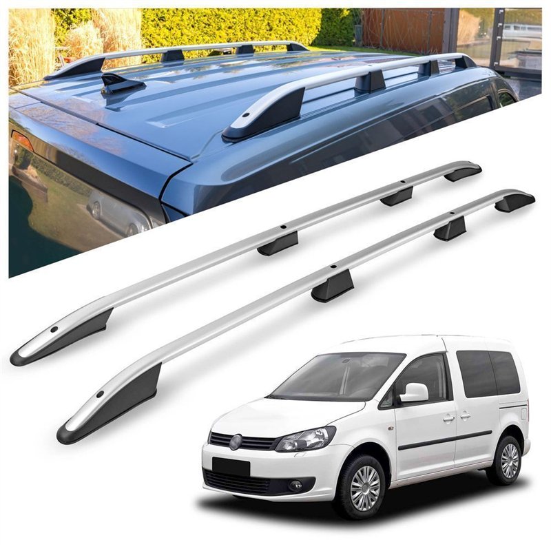 Relingi dachowe Volkswagen VW Caddy III 2K L2 Maxi 2003-2015 Al