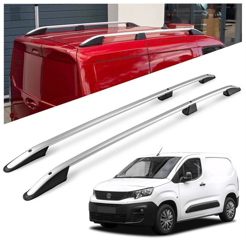 Relingi dachowe Peugeot Partner III K9 L2 2018- Aluminium plast