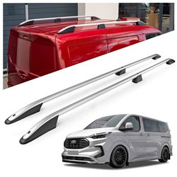 Roof rails for Ford Tourneo Custom II V710 L2 LWB 2023- Elegance Aluminum