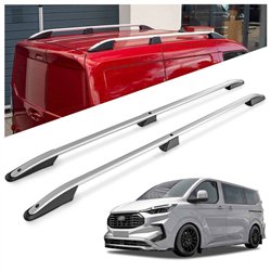 Roof rails for Ford Tourneo Custom II V710 L1 SWB 2023- Elegance Aluminum
